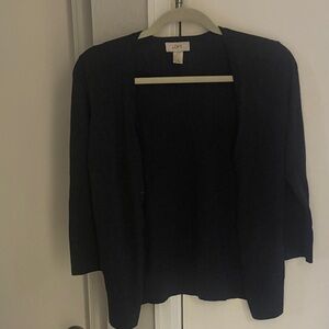 LOFT Women's Elegant Black Cardigan